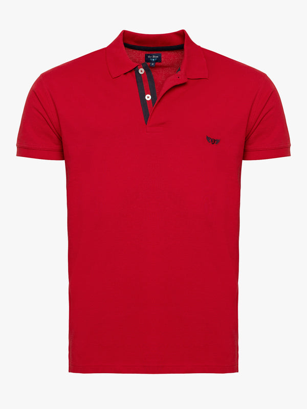 Polo Fit Red Red