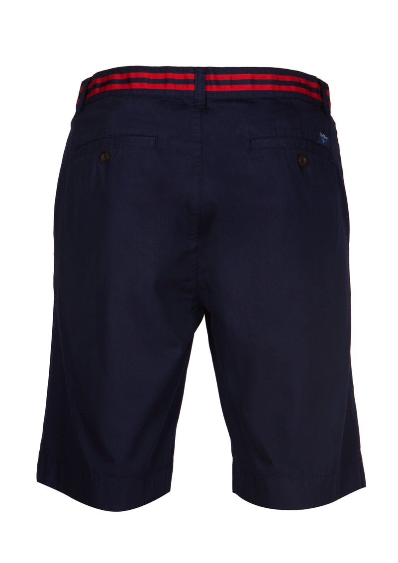 Bermuda Twill uni bleu foncé