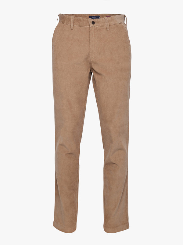 Pantalon beige coupe classique Bombazine