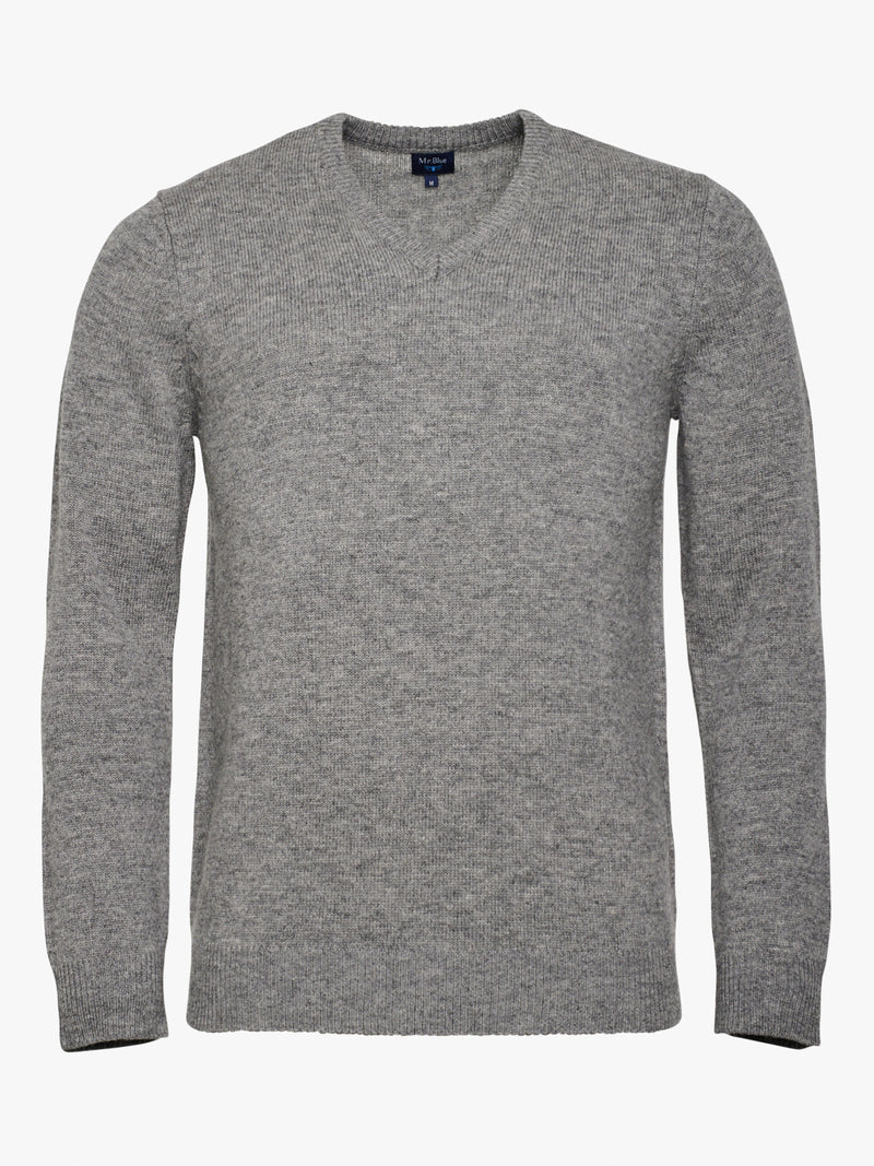 Grey Thick Wool Pullover