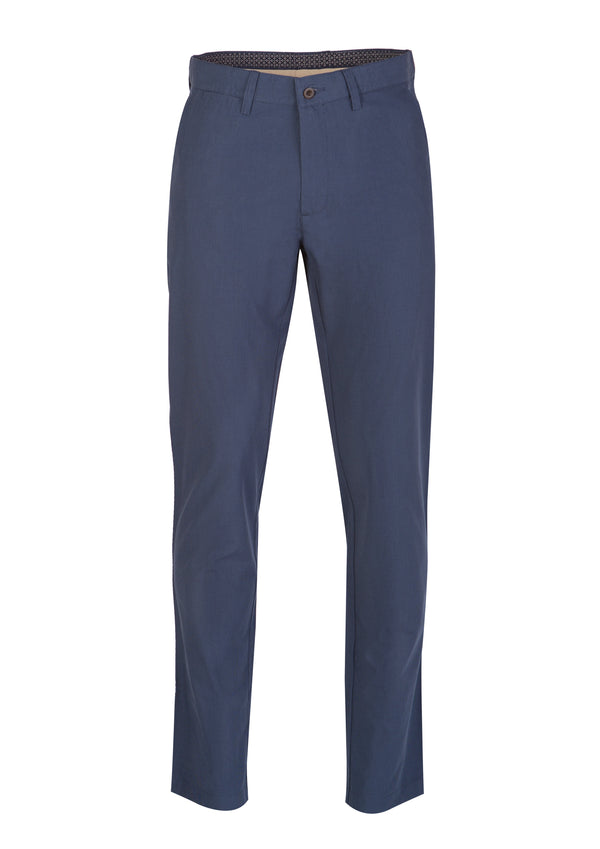 Pantalon chino slim bleu foncé