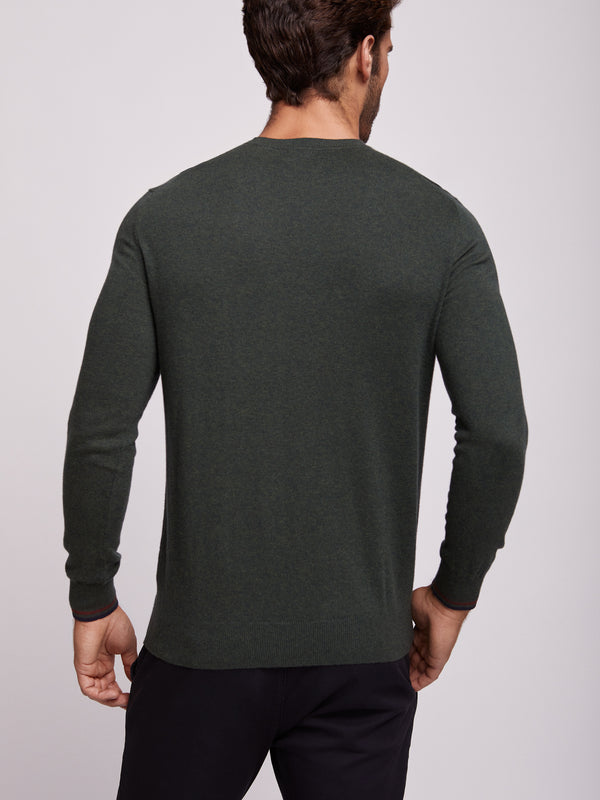 Pullover Regular Fit Verde