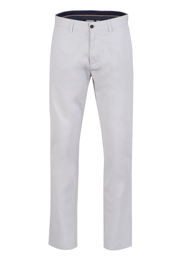 Pantalones chinos de sarga plana Slim Fit