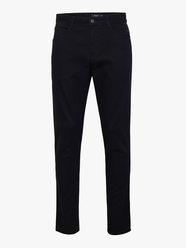 Chino coupe slim en sergé noir