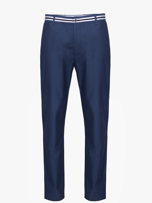 Dark blue 100% cotton chino pants