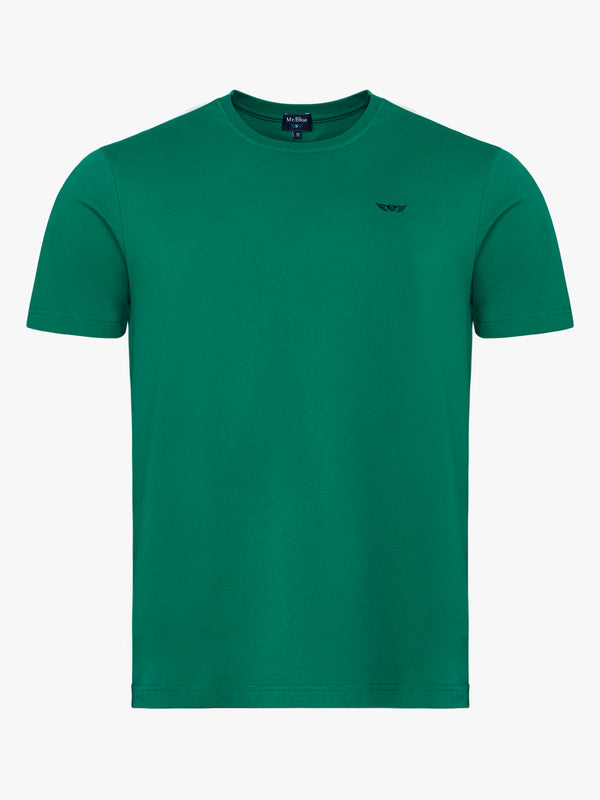 T-shirt 100% Algodão Regular Fit Verde