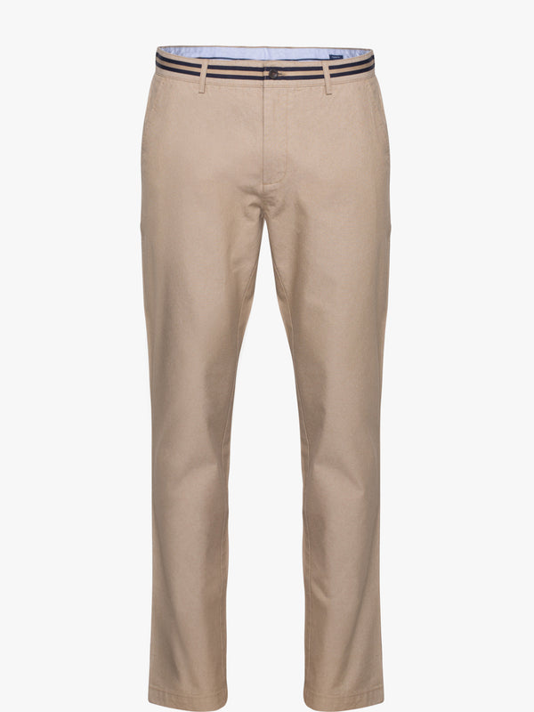 Pantalon chino camel 100% coton