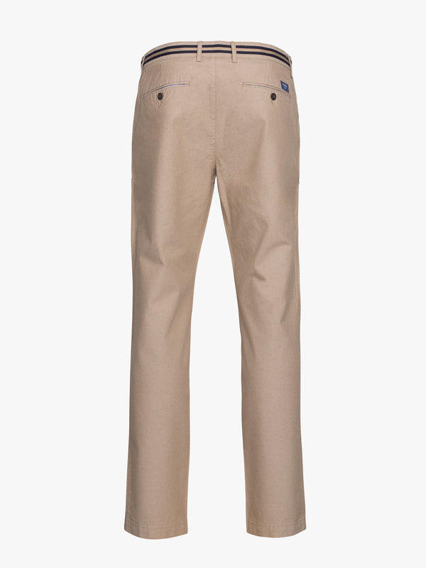 Pantalon chino camel 100% coton