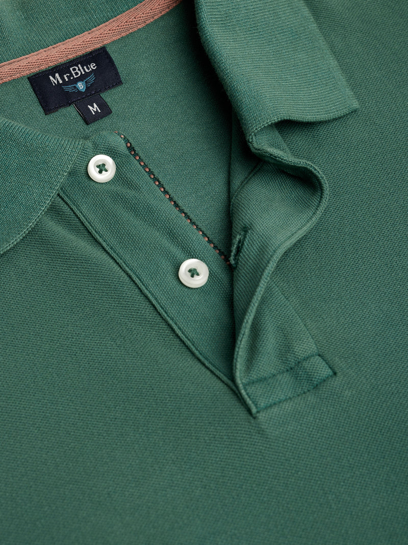 Polo Regular Fit Verde