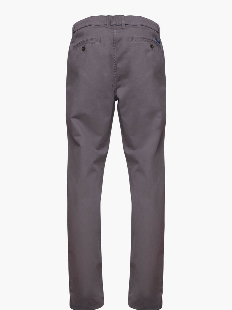 Pantalones chinos slim fit gris oscuro