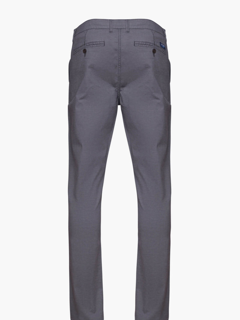 Pantalón chino slim fit gris