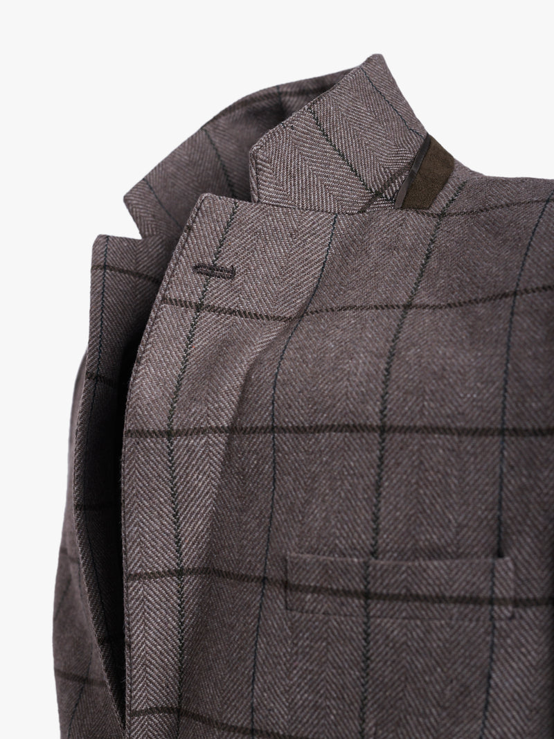 Brown Wool Blazer