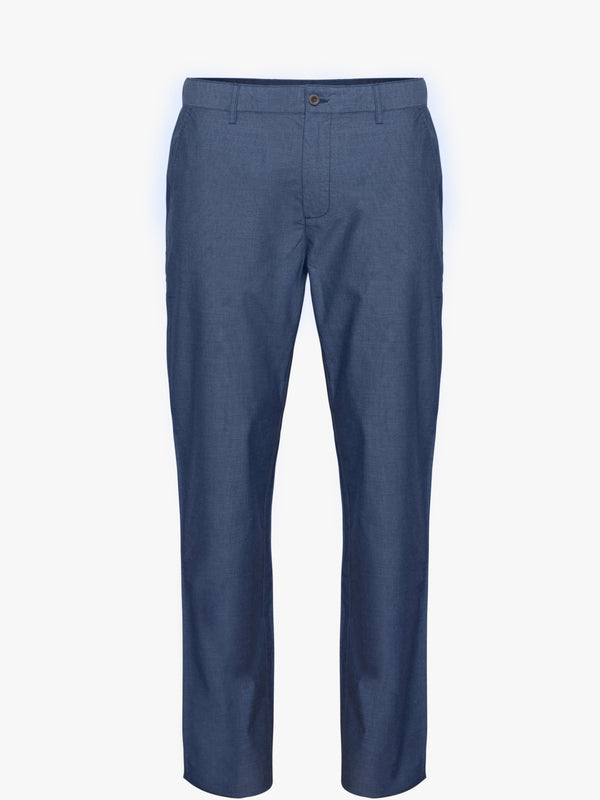 Pantalon chino bleu intermédiaire 100% coton