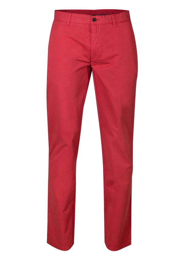 Pantalon chino bordeaux foncé