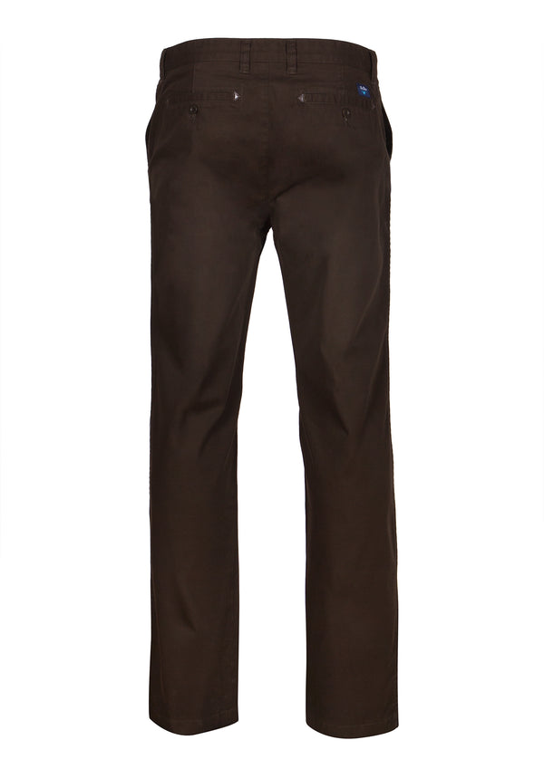 Pantalon chino marron