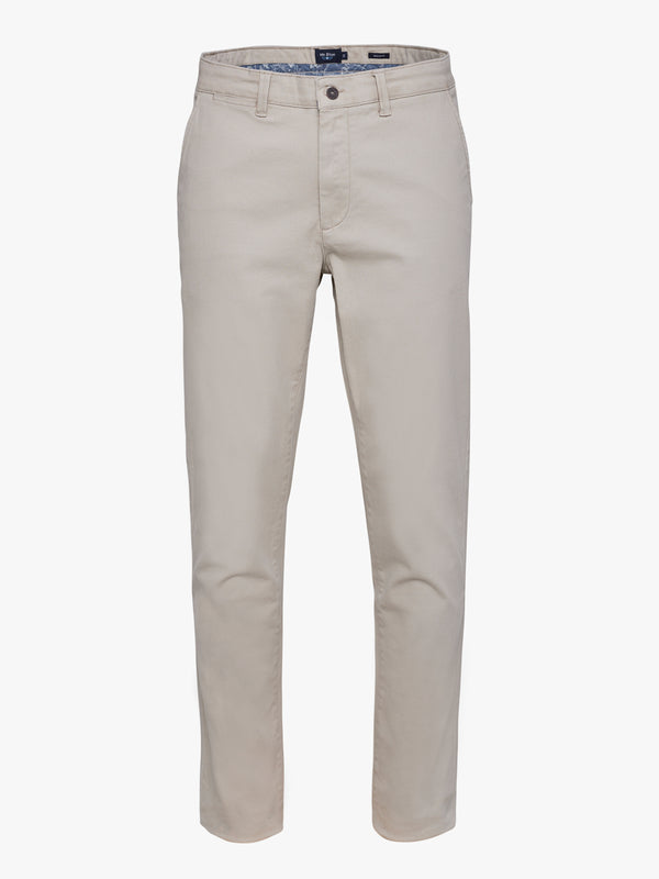 Pantalon chino beige coupe classique