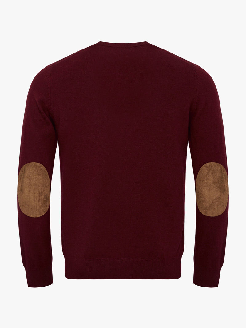 Burgundy Thick Wool Pullover