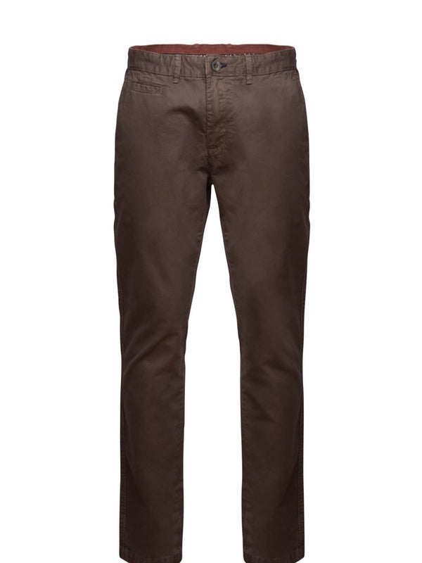 Pantalon chino structuré uni