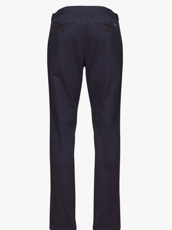 Pantalon chino structuré coupe slim