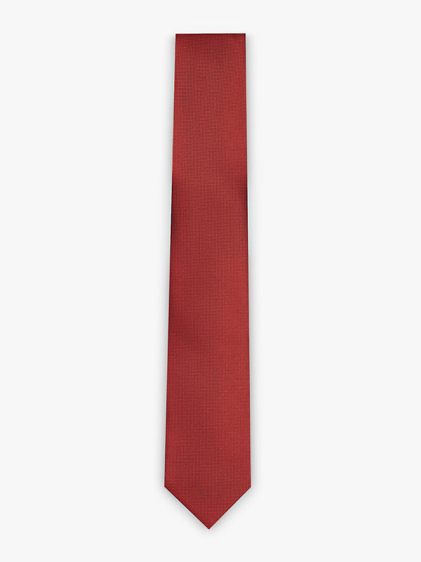 Corbata roja de poliéster
