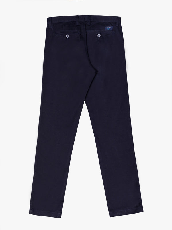 PANTALON CHINO EN TOILE COUPE SLIM