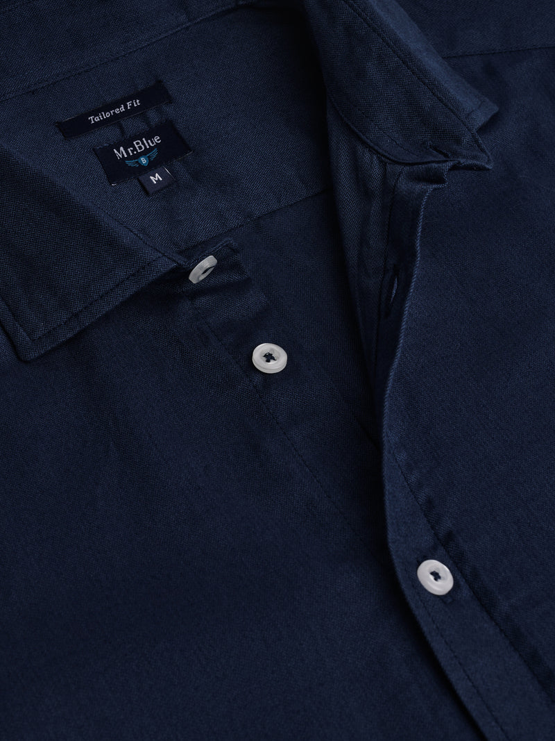 Tailored fit Shirt Vaiela Blue