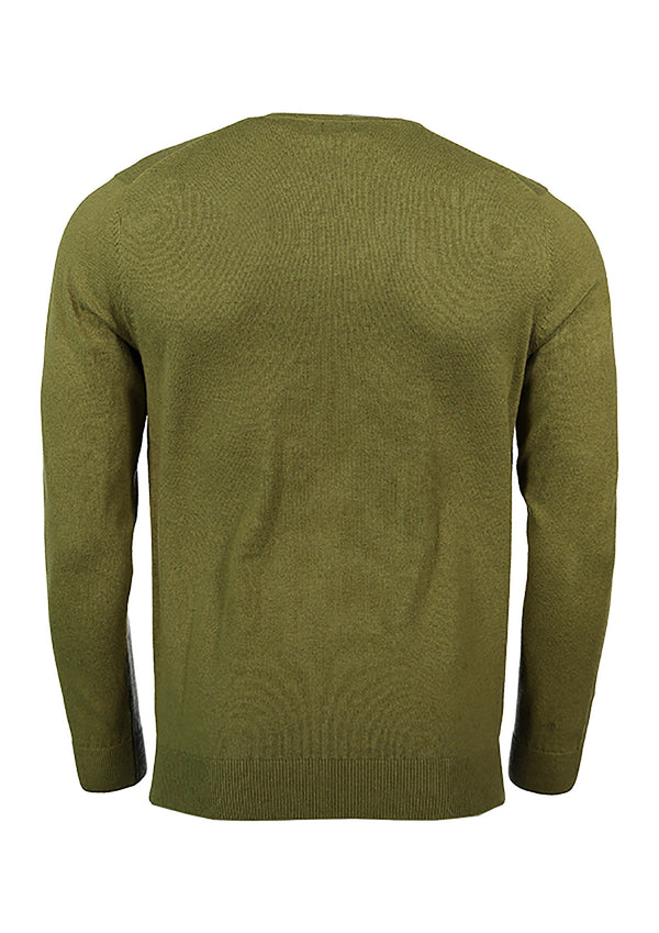 V-NECK PULLOVER WITH CASHMERE