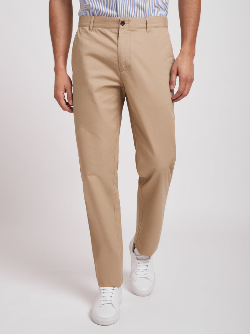 Pantalon Chino beige coupe classique