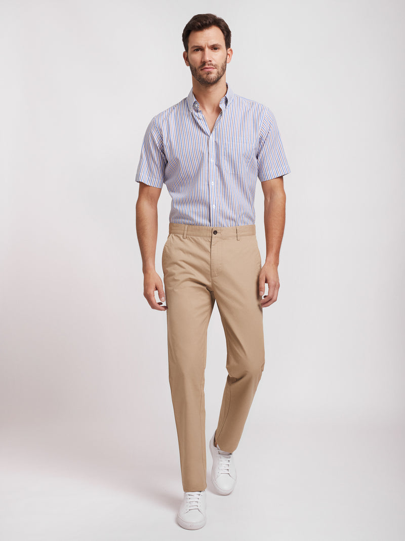 Pantalon Chino beige coupe classique