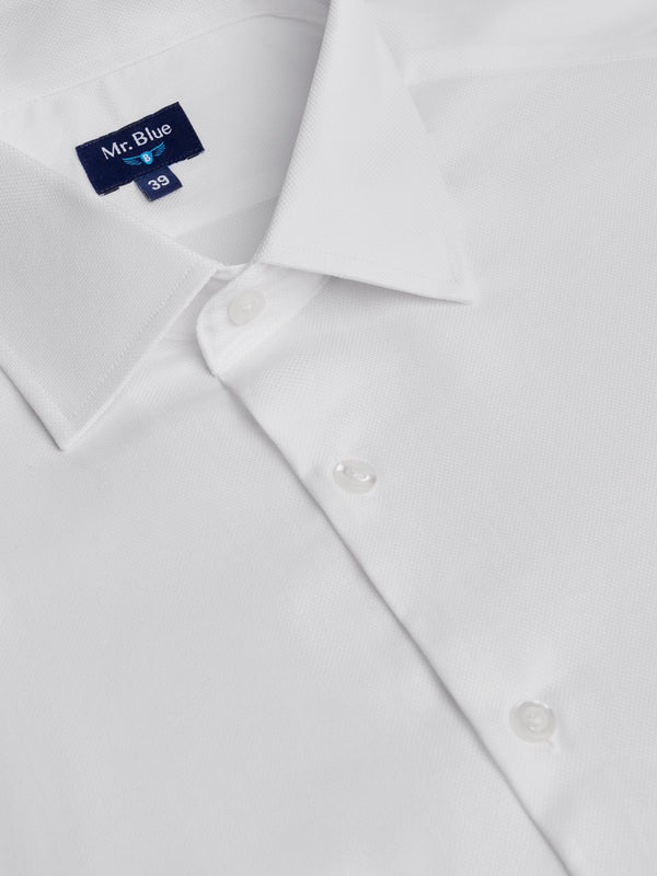 Chemise Oxford coupe classique blanche