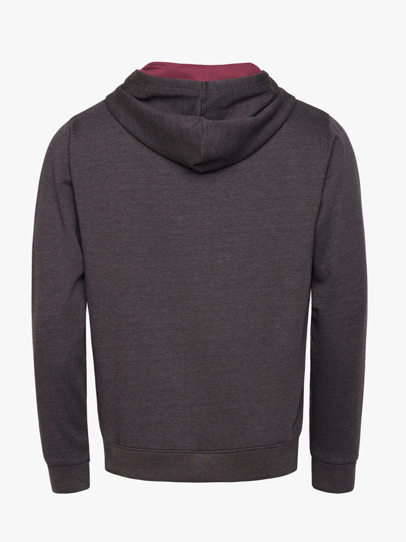 Grey Hoodie With Logo