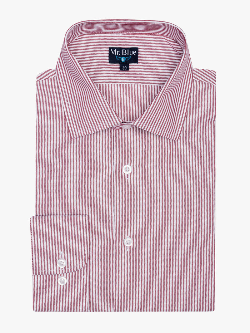 Camisa Classic Fit Oxford Vermelha