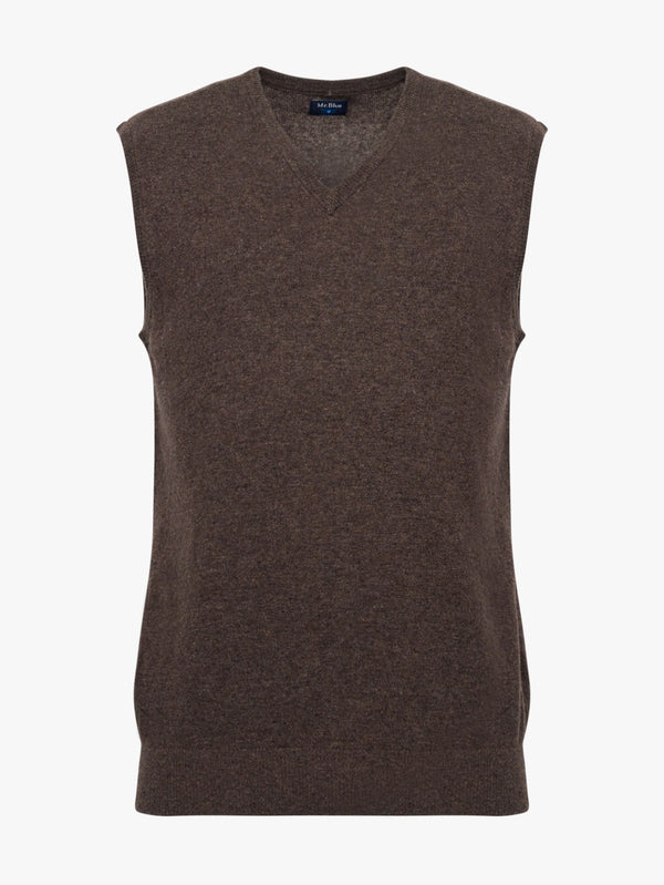 Grey Thick Wool Vest