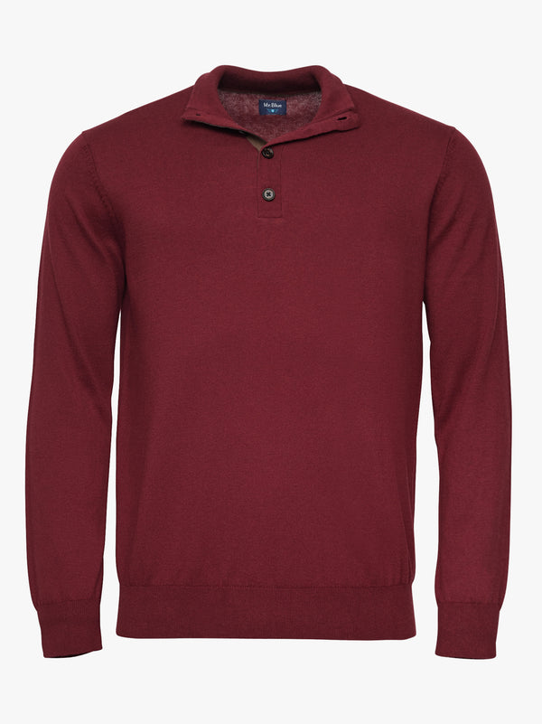 Fine Cashmere Pullover Bordeaux