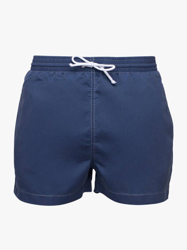 Pantalones cortos de baño lisos de estilo italiano