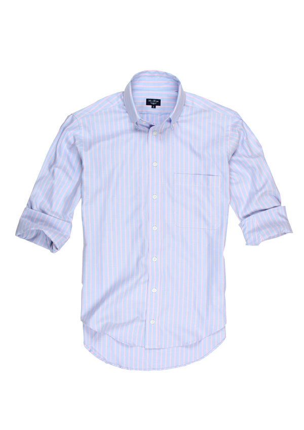 Camisa Regular Fit Rosa Mr. Blue