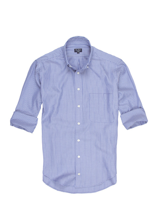 Camisa Regular Fit Branca Mr. Blue