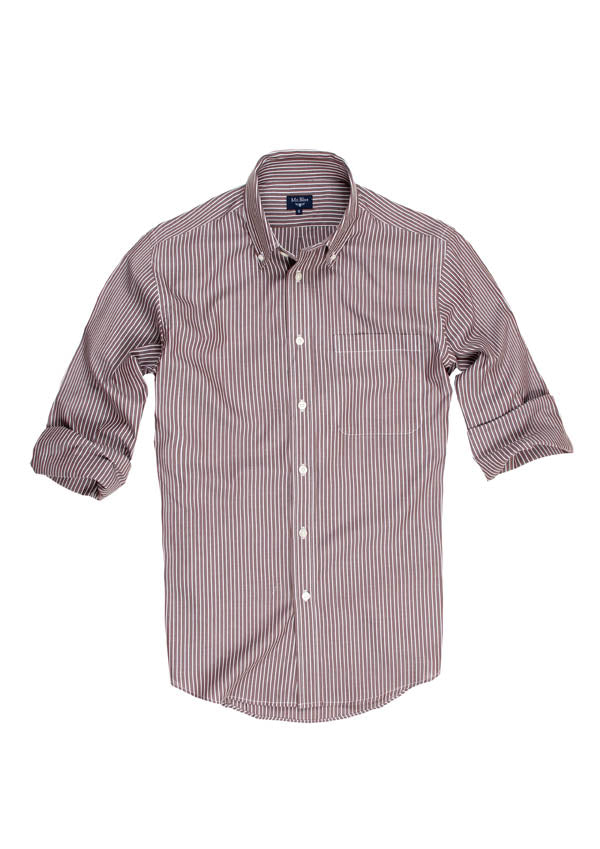 Camisa Regular Fit Castanha Mr. Blue